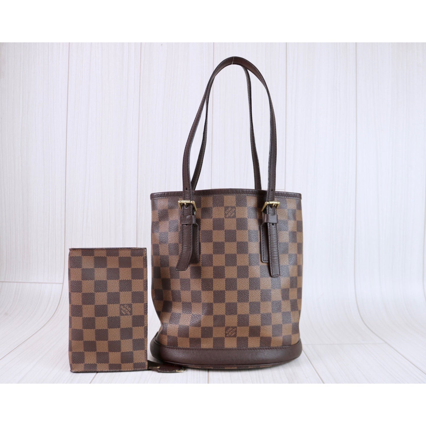 Rank AB ｜ LV Damier  Petit Bucket PM Tote Bag｜112507