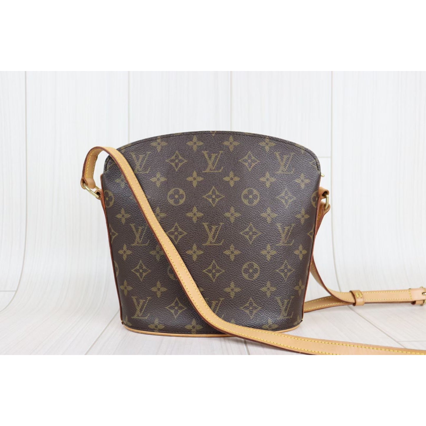 Rank AB ｜ LV Monogram Droo Shoulder Bag ｜080610