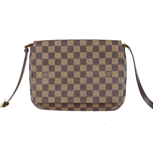 Rank A ｜ LV Special Orders Damier Musette Tango Shoulder Bag｜090104