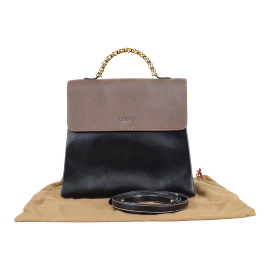 Rank A   ｜ Loewe Belasquez Twist Handbag Shoulder Bag ｜22121304