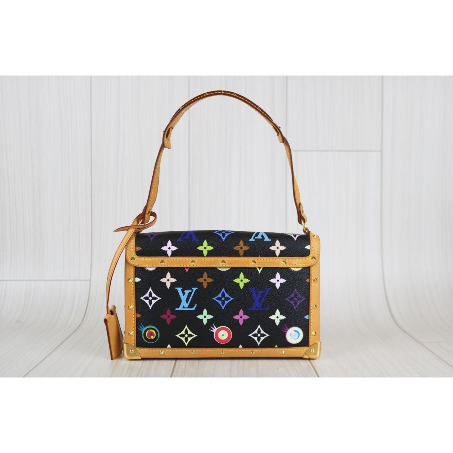 Rank AB ｜ LV Multicolor I Love Monogram Miss You Noir ｜ 062713