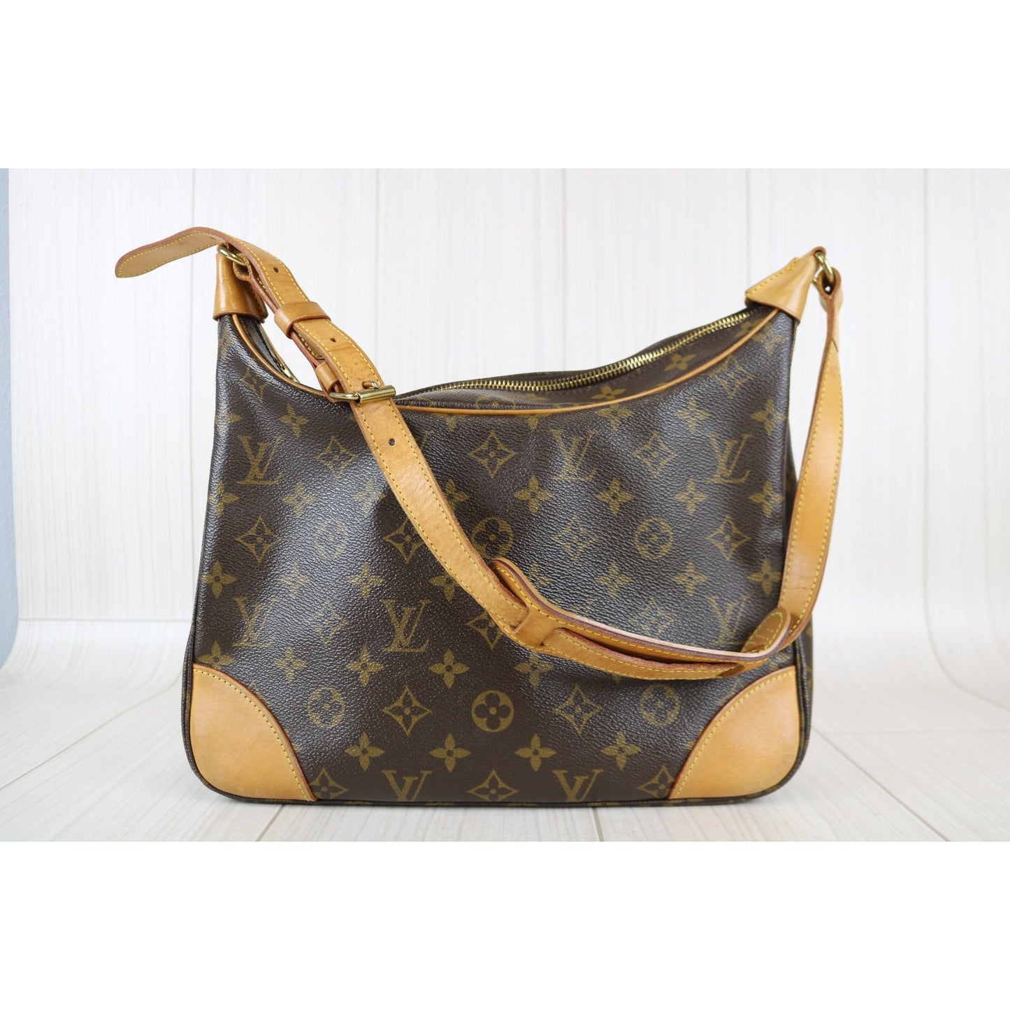 Rank AB｜LV Monogram Boulogne 30 Shoulder Bag ｜062410