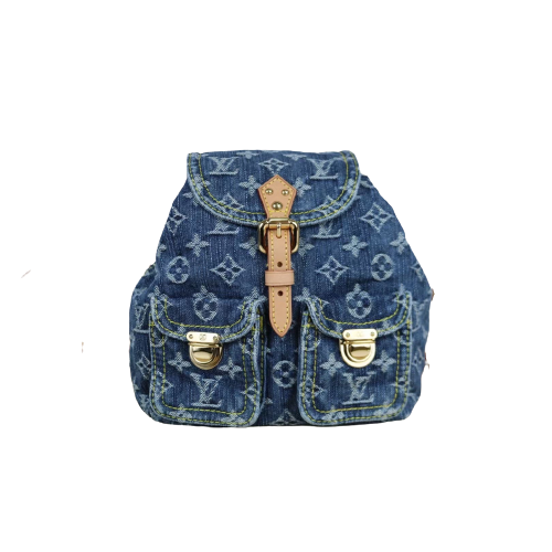 Rank SA ｜ LV Monogram Denim Backpack｜040704