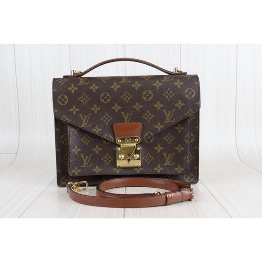 Rank AB ｜ LV Monogram Monceau28 Shoulder Bag ｜23020603