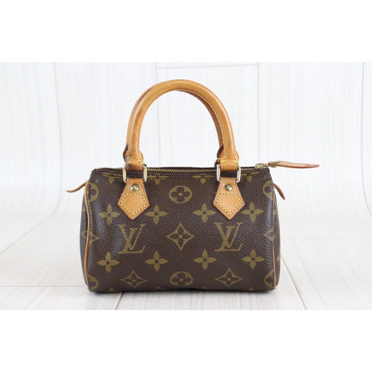 Rank AB ｜ LV Monogram Mini Speedy Handbag ｜23021407
