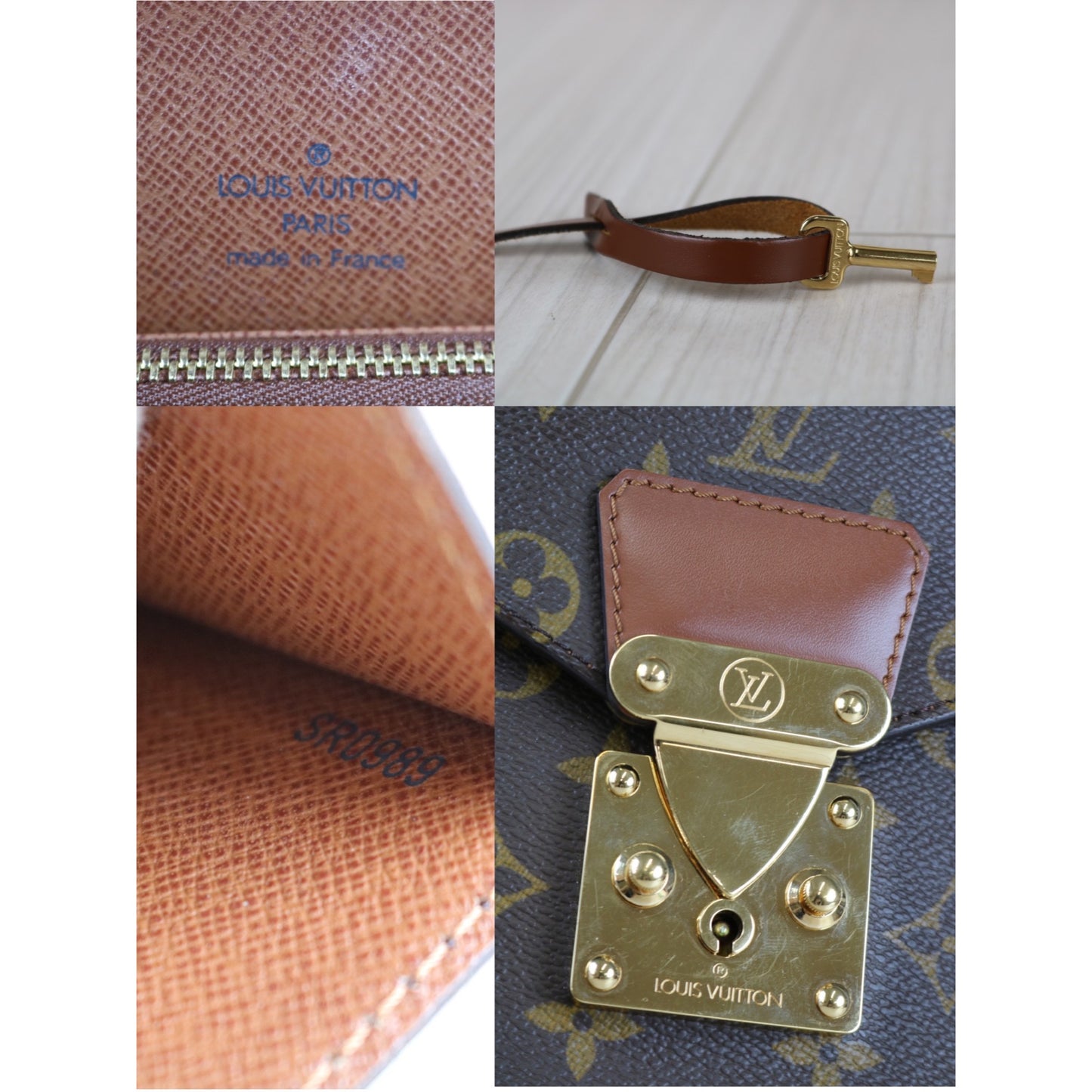 Rank A ｜ LV Monogram Concorde Handbag ｜061305