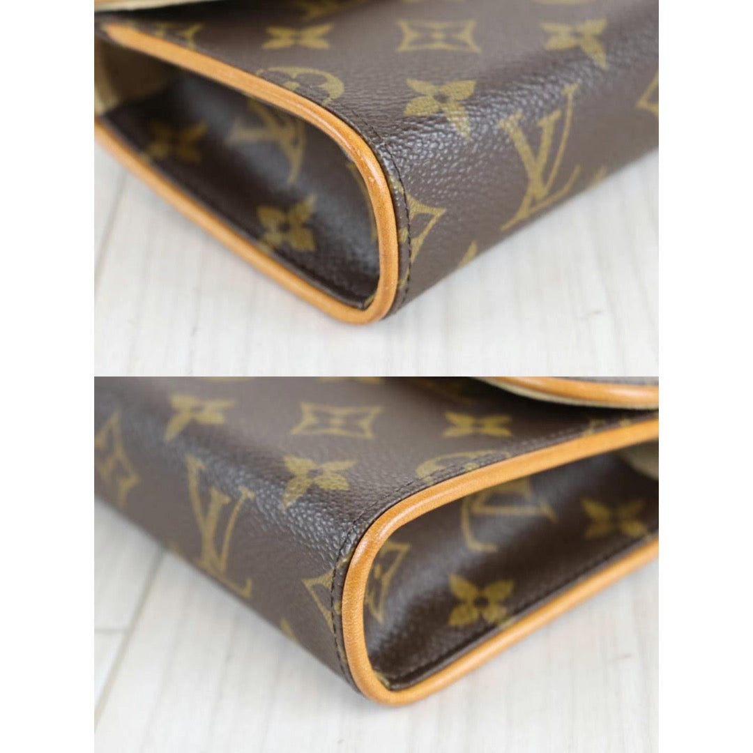 Rank A ｜ LV Monogram Pochette Florentine Waist Bag XS｜22120102