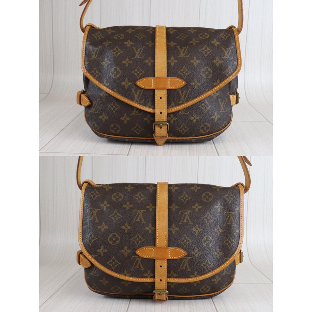 Rank AB｜ LV Monogram Saumur 30 Shoulder Bag｜23031302