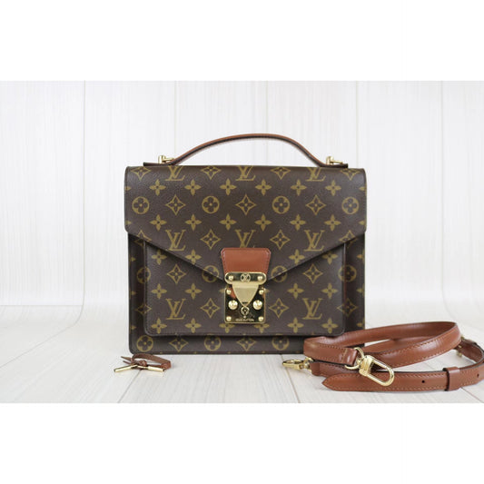 Rank A ｜ LV Monogram Monceau28 Shoulder Bag ｜052406