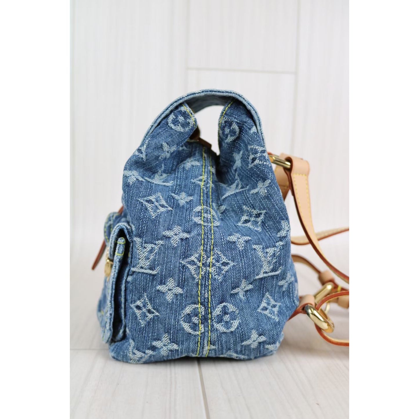 Rank SA ｜ LV Monogram Denim Backpack｜040704