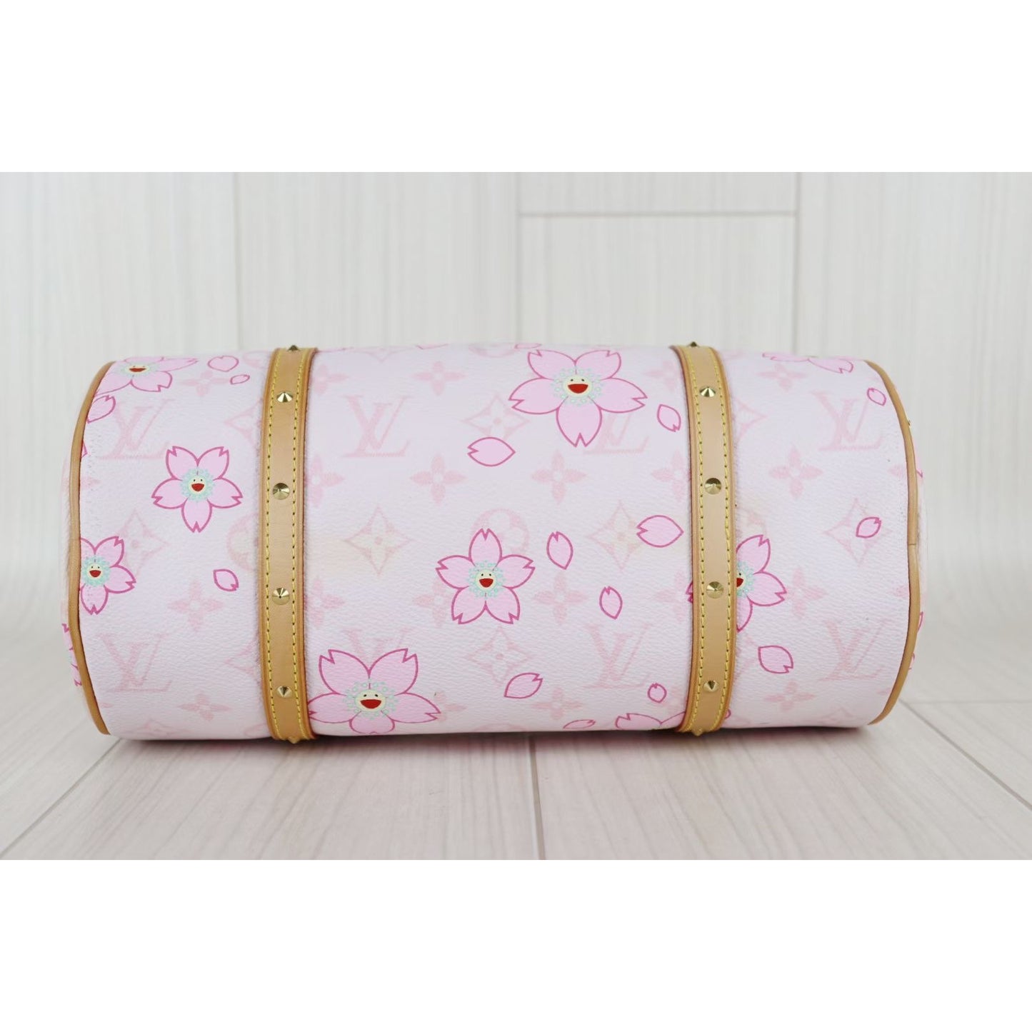 Rank A ｜LV Monogram Cherry Blossom Rose Pink Takashi Murakami｜071808