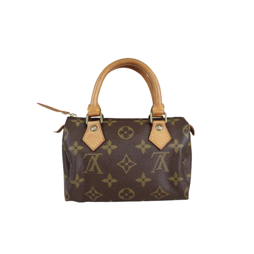 Rank AB ｜ LV Monogram Mini Speedy Handbag ｜ 073009