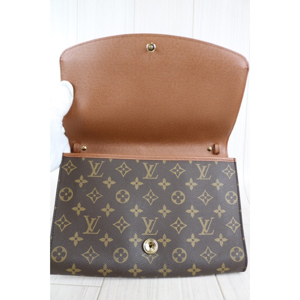 Rank A ｜ LV Monogram Bordeaux GM Shoulder Bag ｜040406