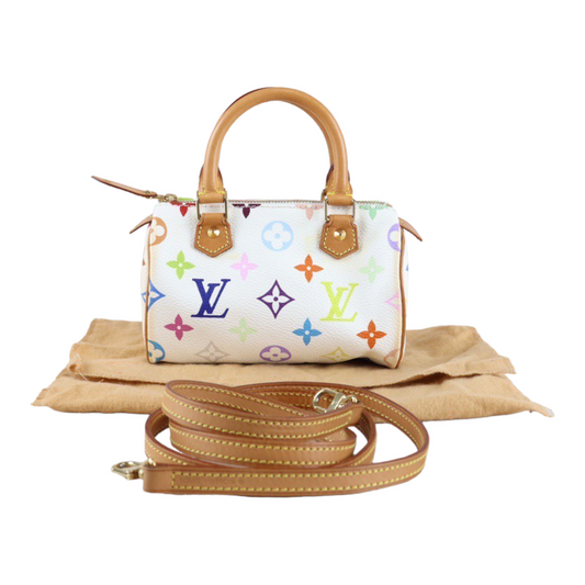 Rank AB ｜ LV Multi Monogram Mini Speedy Handbag｜22122306