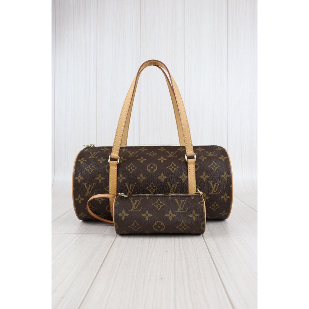 Rank A ｜ LV Monogram Papillon 30 Handbag ｜23040605