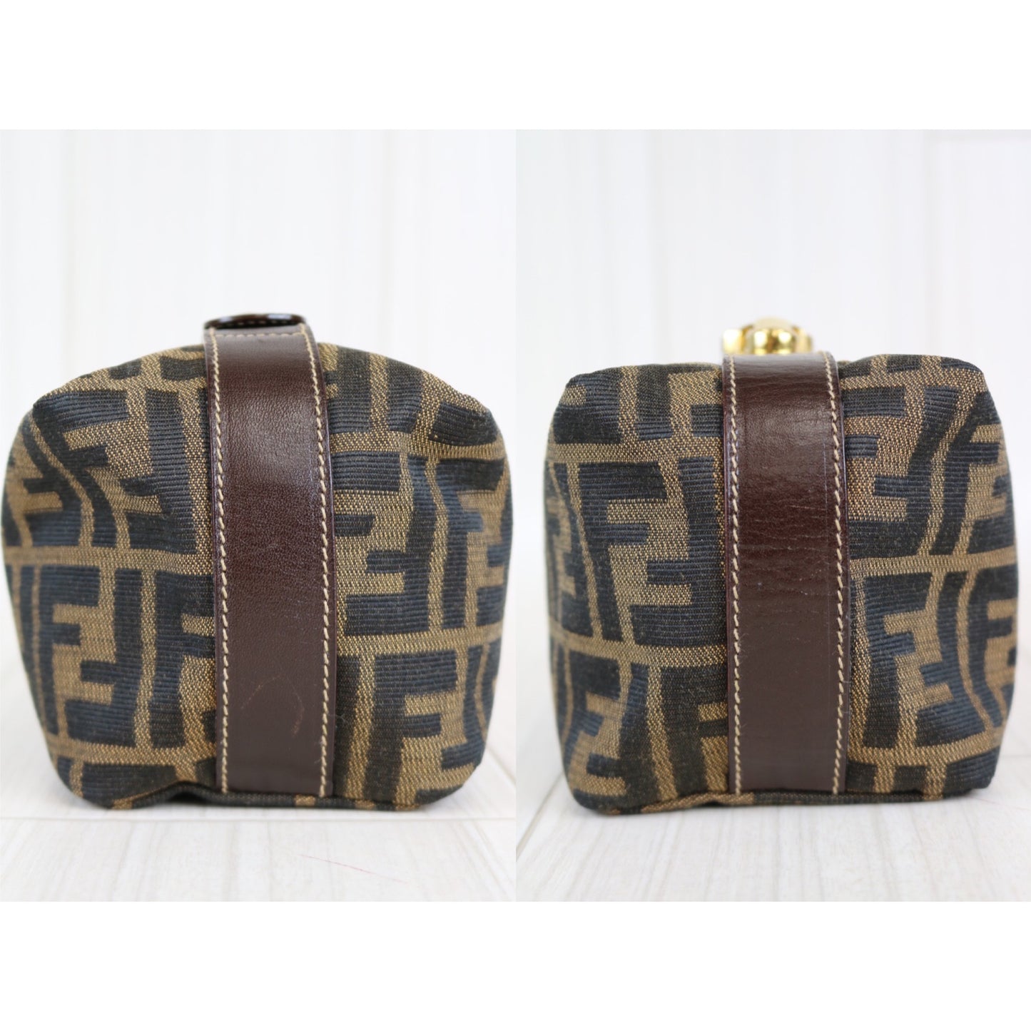 Rank A ｜ FENDI Zucca Handbag ｜070605