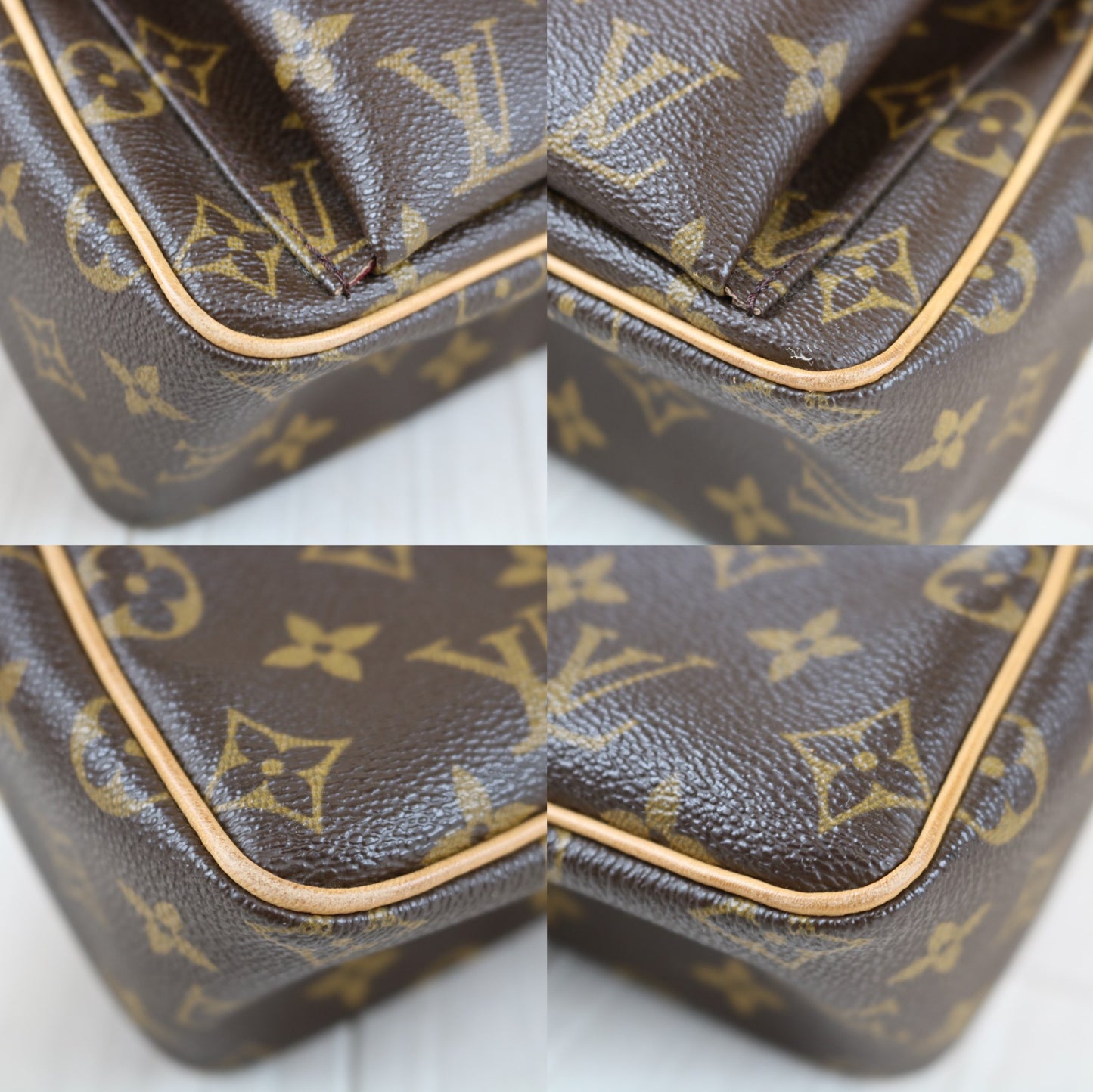 Rank AB｜ LV Monogram Viva cite PM Shoulder Bag ｜061509