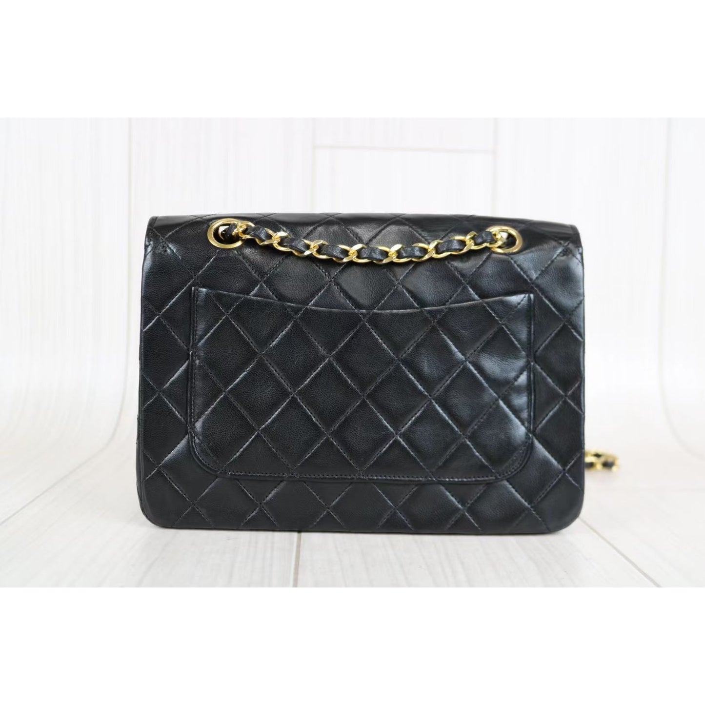 Rank A ｜ CHANEL Vintage Matrasse Lamb Skin Chain Shoulder Bag ｜032415