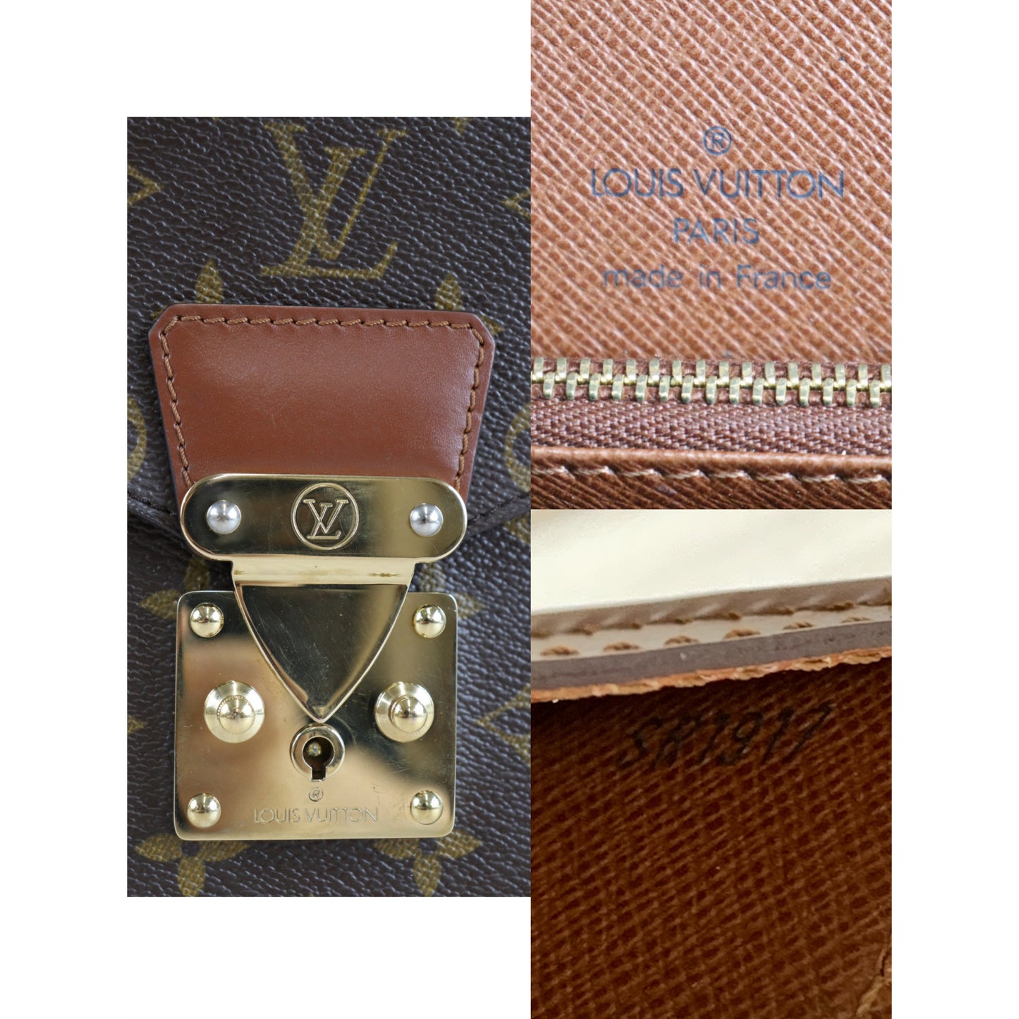 Rank AB ｜ LV Monogram Concorde Handbag ｜082403