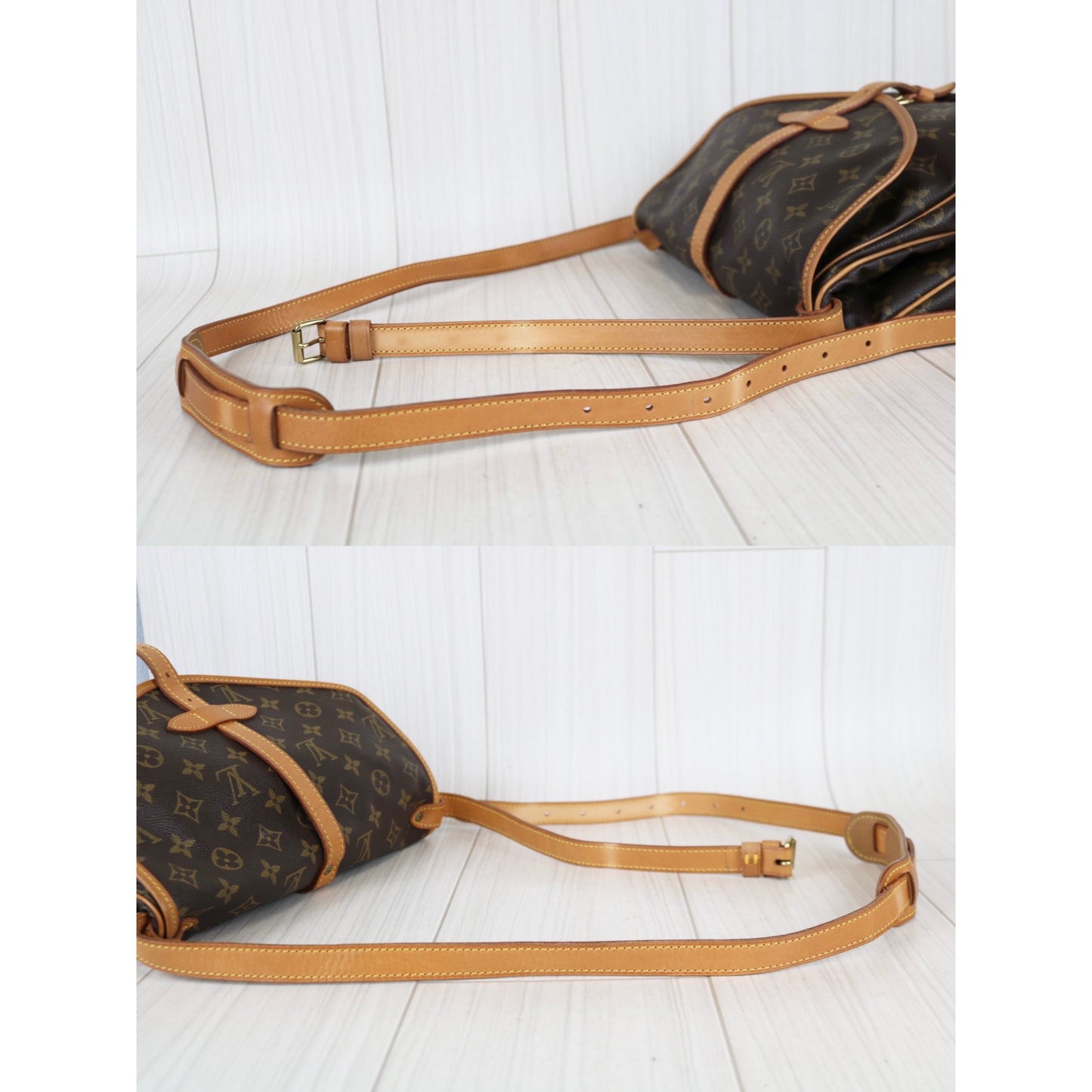 Rank AB ｜ LV Monogram Saumur MM Shoulder Bag｜062903