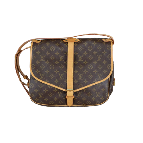 Rank A ｜ LV Monogram Saumur 35 Shoulder Bag｜081911