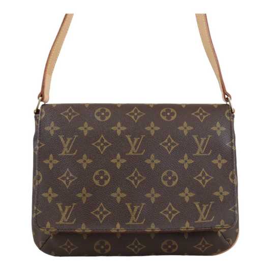 Rank A ｜ LV Monogram Musette Tango Shoulder Bag｜23011005