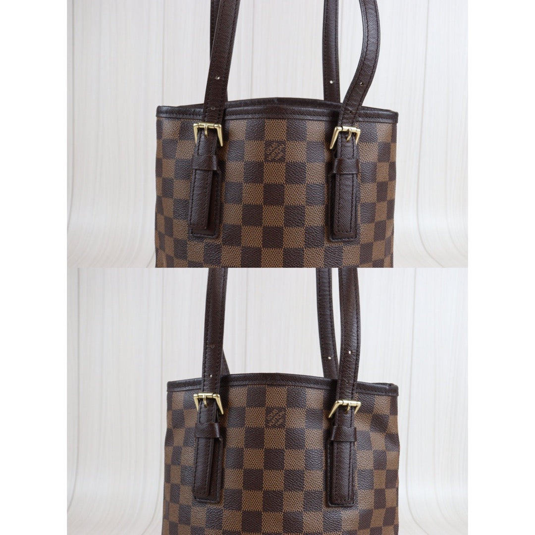 Rank A ｜ LV Damier Petit Bucket PM Tote Bag｜23032701