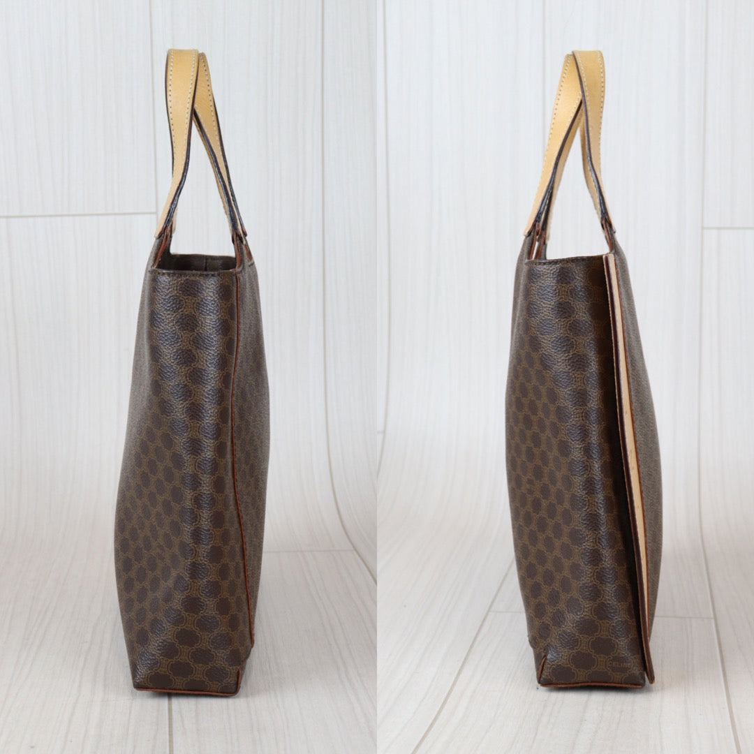 Rank A ｜ CELINE Macadam Tote Bag ｜22121905