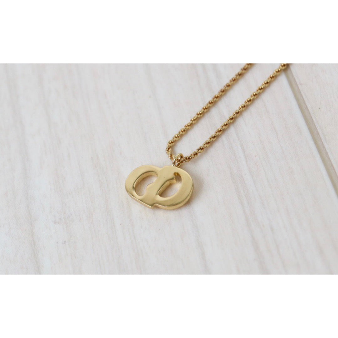 Rank SA ｜ Dior CD Necklace 18k Gold Plated ｜22122704