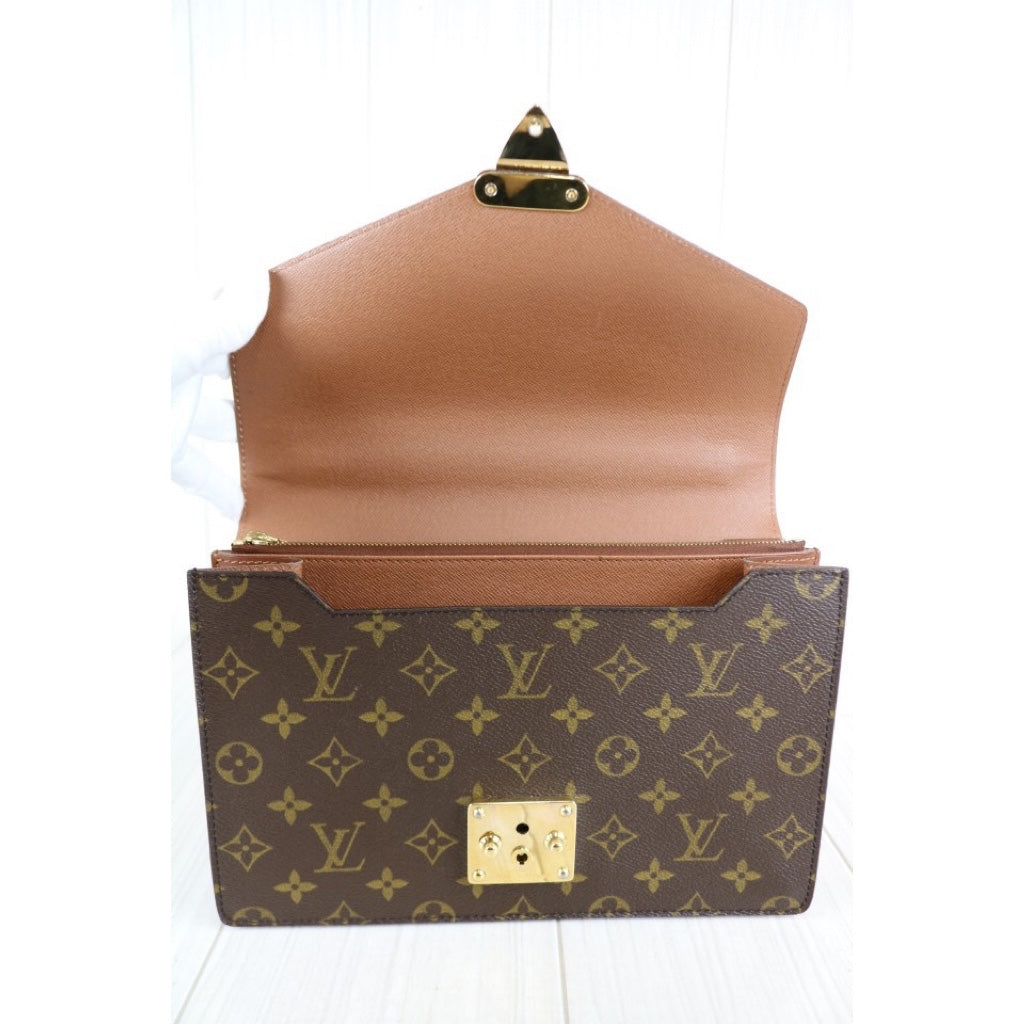 Rank A ｜  LV Monogram Concorde Handbag ｜042602