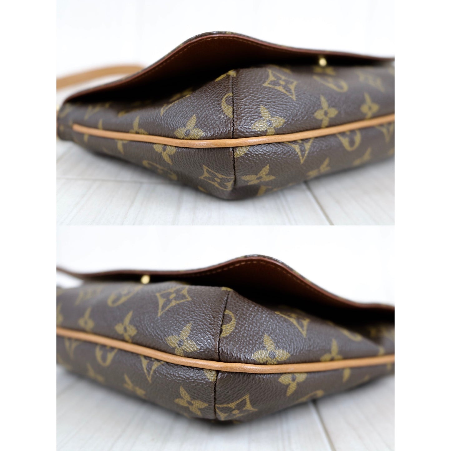 Rank A ｜ LV Monogram Musette Tango Shoulder Bag｜032303