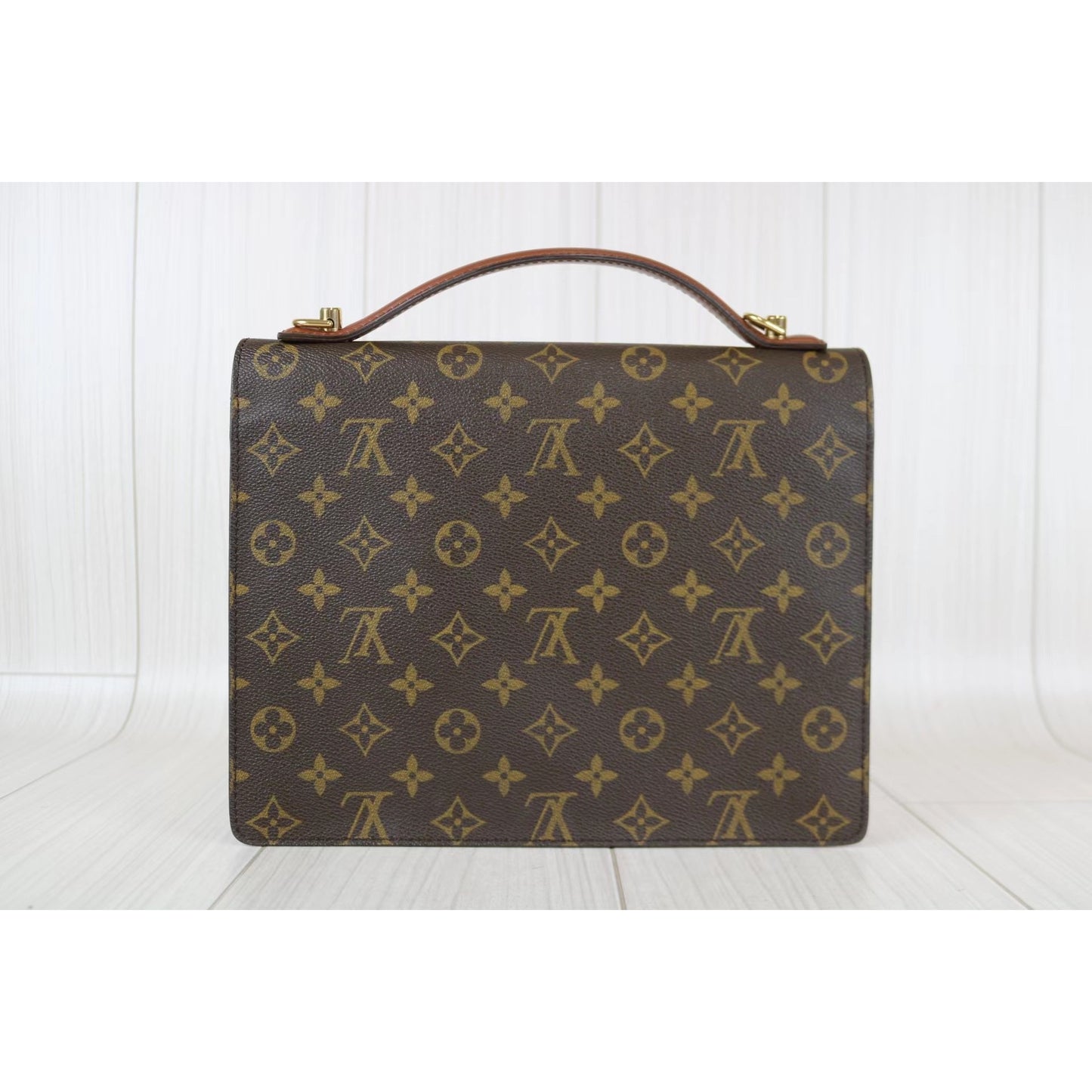 Rank A ｜ LV Monogram Monceau28 Shoulder Bag ｜060215