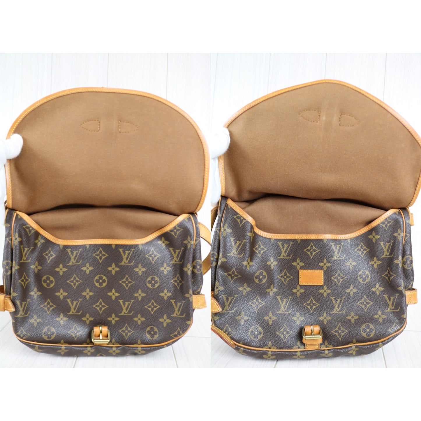 Rank AB ｜ LV Monogram Saumur MM Shoulder Bag｜030410