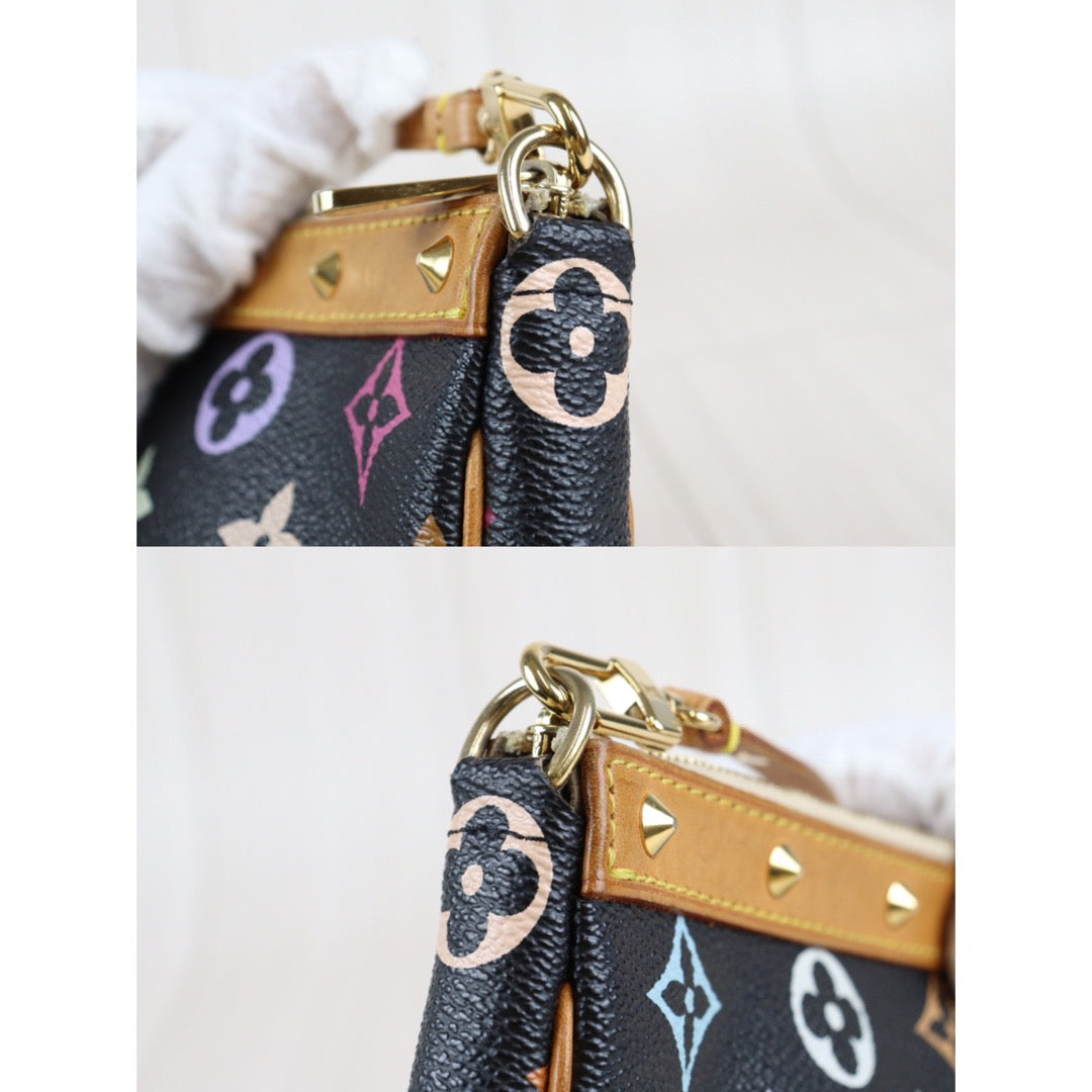 Rank AB ｜  LV Monogram Multicolor Pochette Accessoires ｜23041102