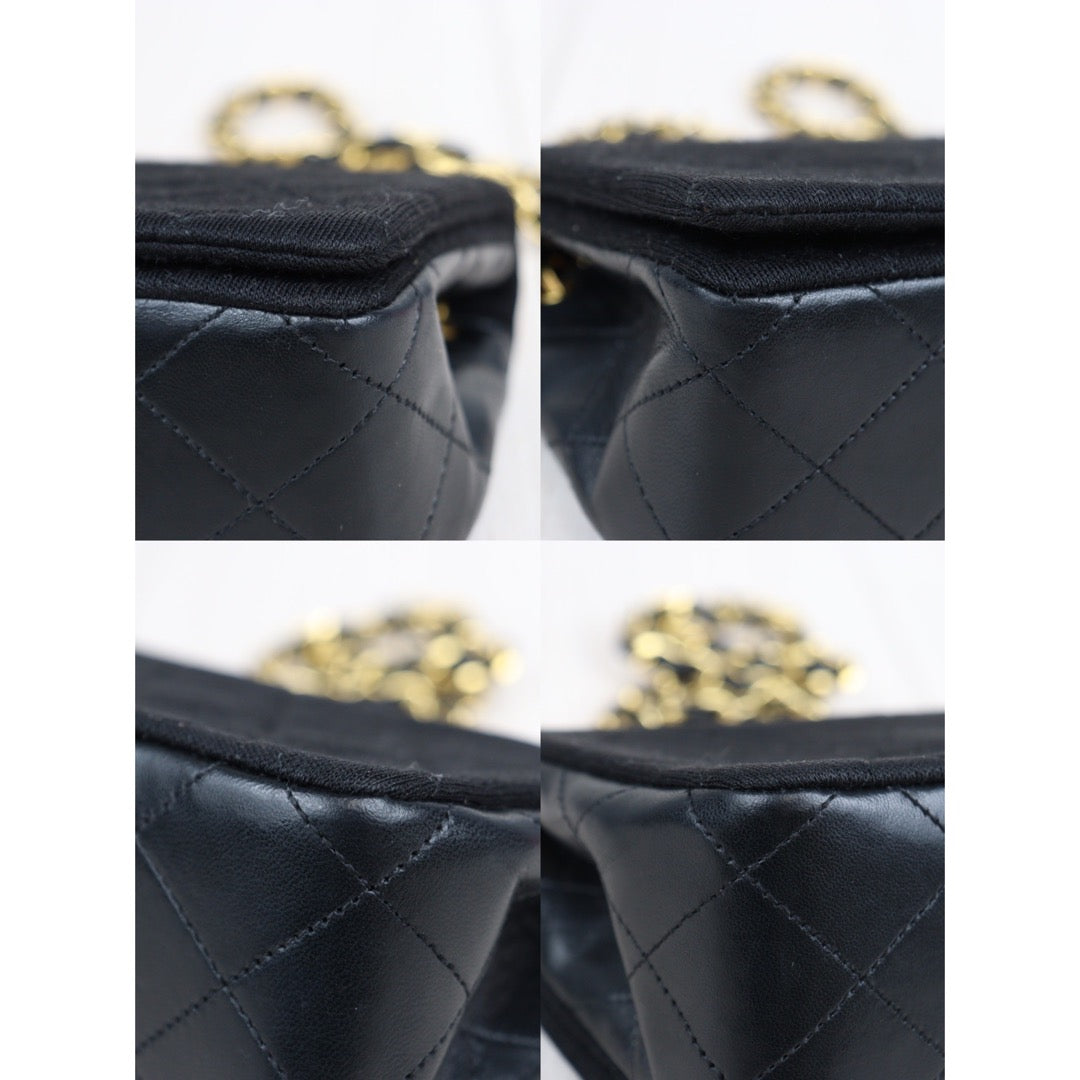 Rank A ｜CHANEL Lambskin CF19 Turn Lock Shoulder Bag ｜23033101