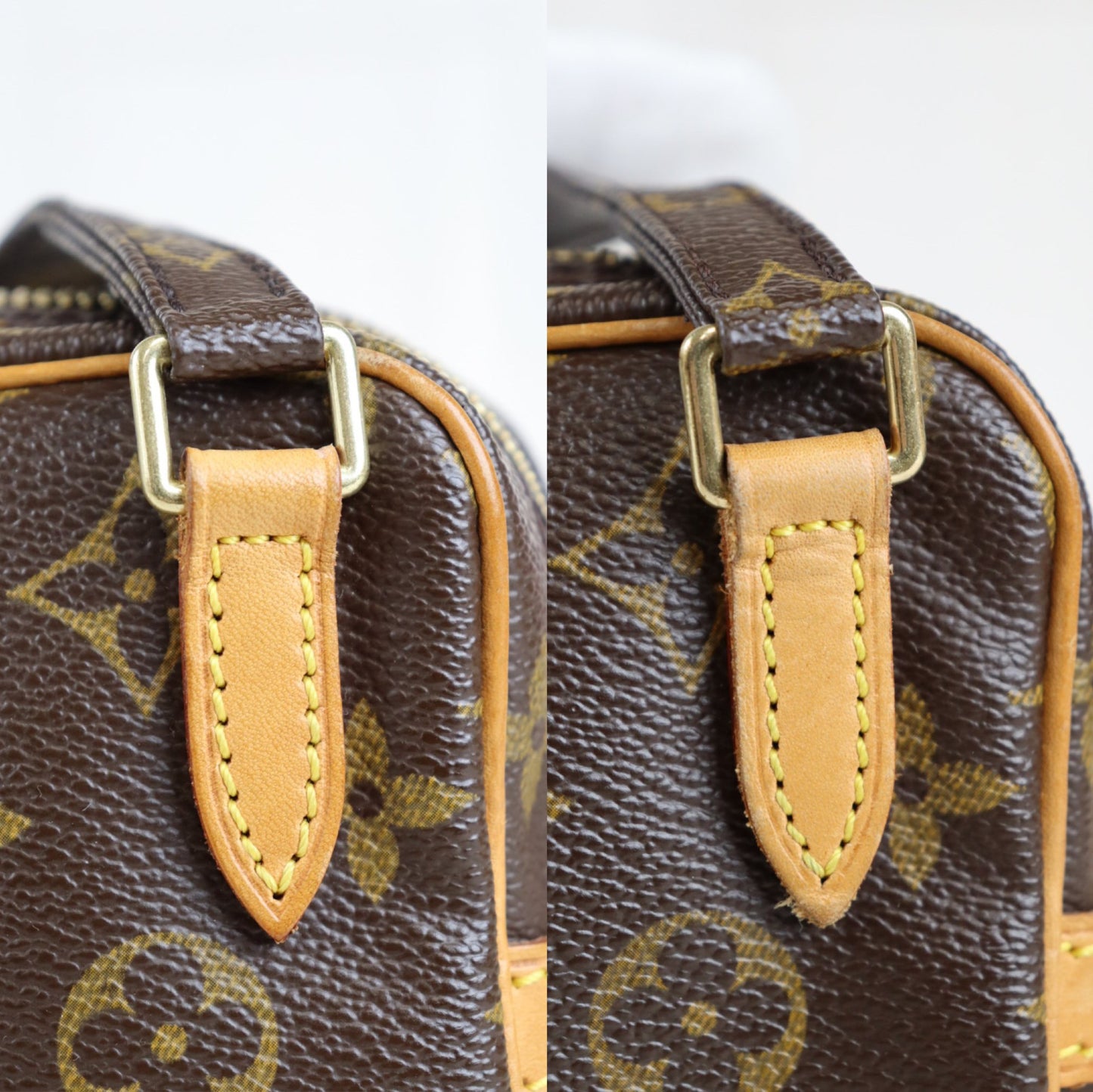 Rank AB｜LV Monogram Pochette Marley Bandolier Shoulder Bag｜073008