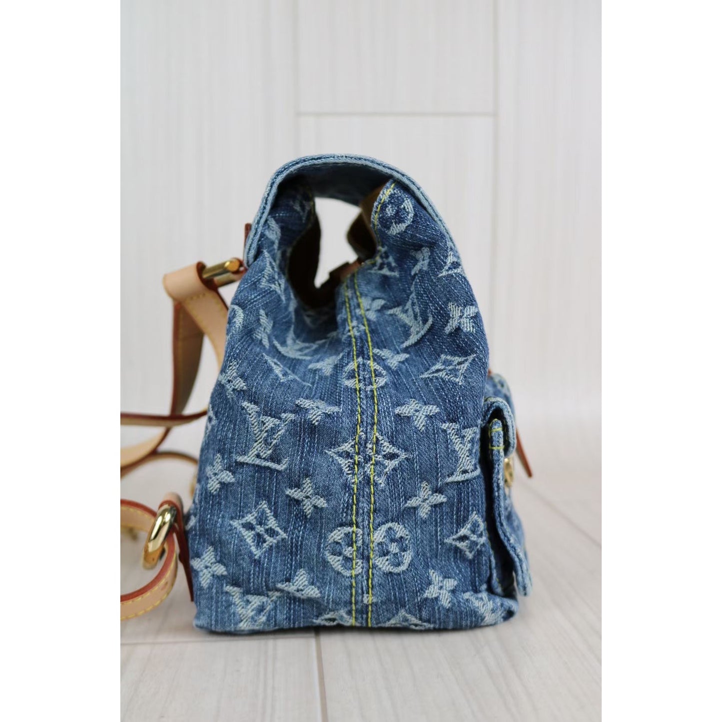 Rank SA ｜ LV Monogram Denim Backpack｜040704