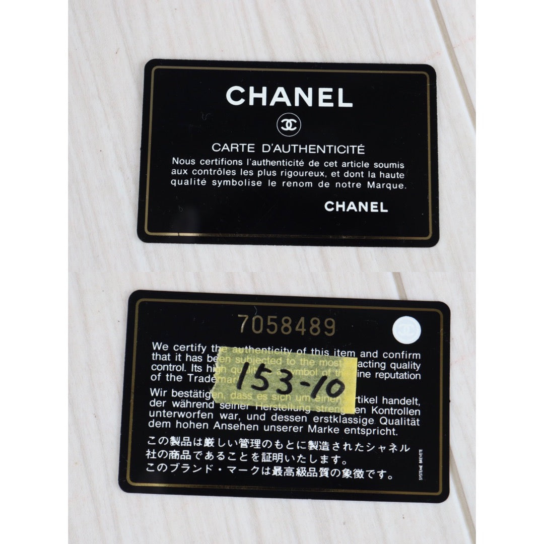 Rank A ｜ CHANEL Caviar Skin Vanity Handbag ｜23010702