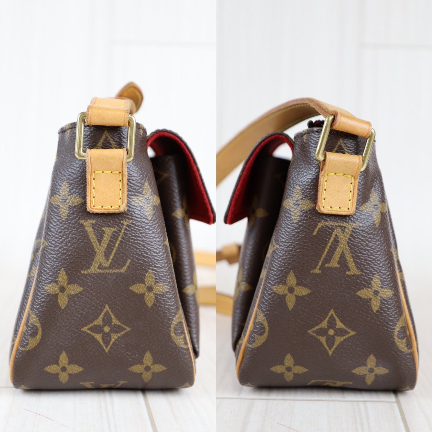 Rank AB｜ LV Monogram Viva cite PM Shoulder Bag ｜071504