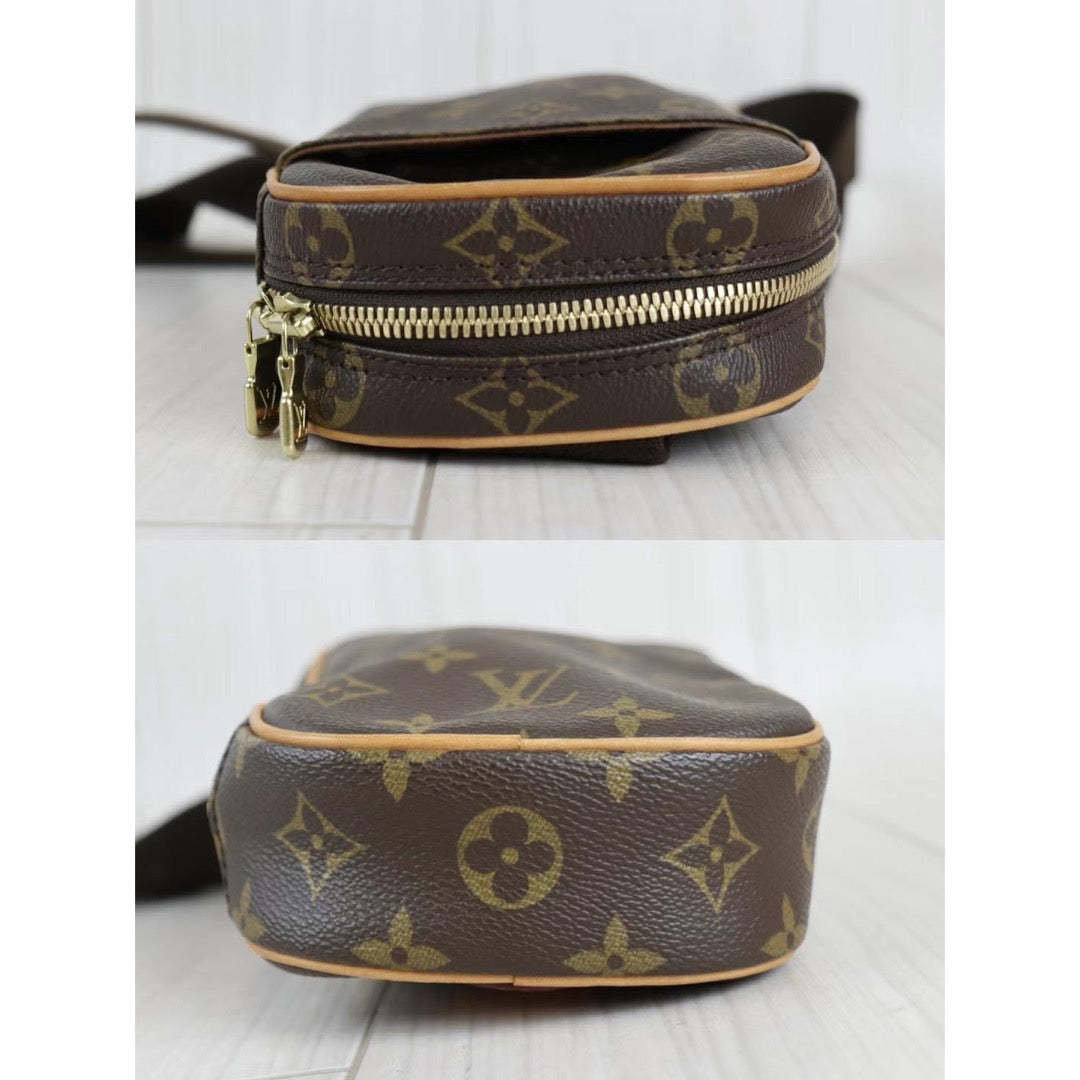 Rank A ｜ LV Monogram Pochette Ganju Shoulder Bag Body Bag