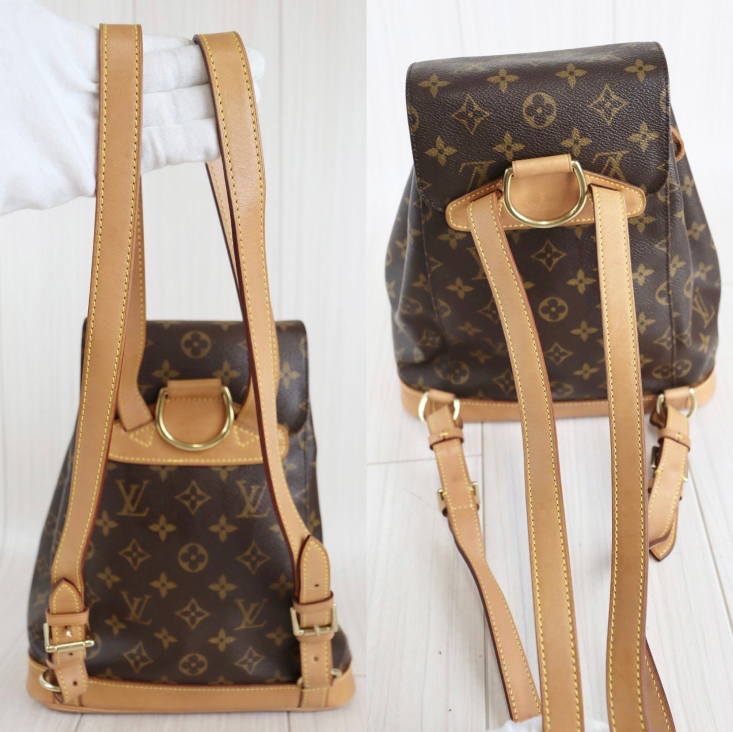 Rank A ｜ LV Monogram Montsouris MM Backpack｜072804