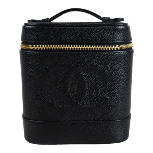 Rank A ｜ CHANEL Caviar Skin Vanity Handbag ｜23010702