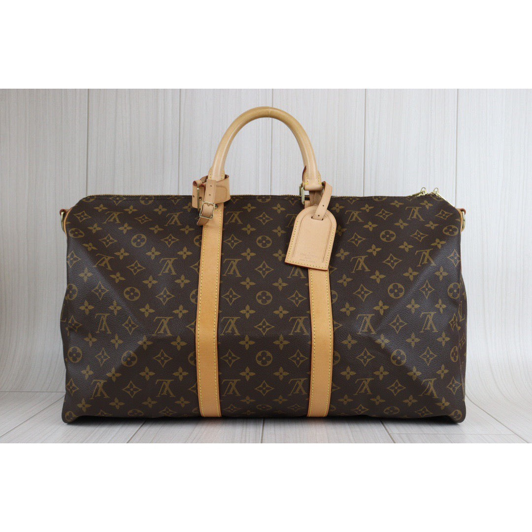 Rank A ｜ LV Monogram Keypol Bandrière 50 ｜23032102