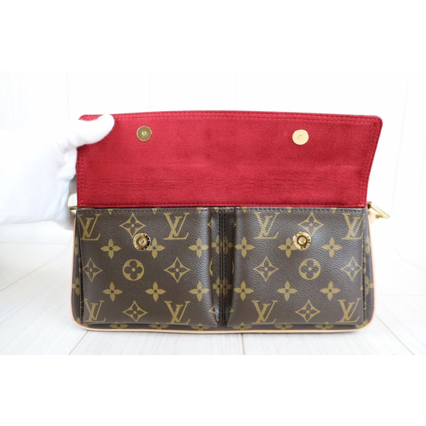 Rank S ｜LV Monogram Viva Cite MM Shoulder Bag｜030104