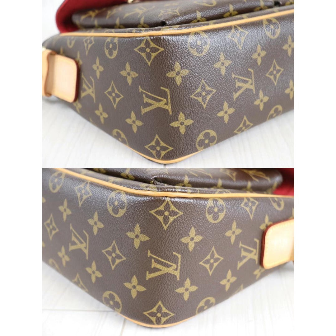 Rank A ｜LV Monogram Viva Cite GM Shoulder Bag｜22111506