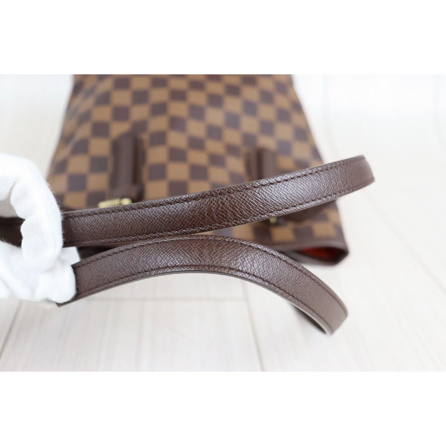 Rank A ｜ LV Damier Petit Bucket PM Tote Bag ｜072013