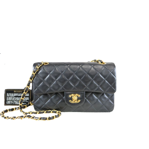 Rank A ｜ CHANEL Matrasse Lamb Skin Double Flap Double Chain Bag ｜061014