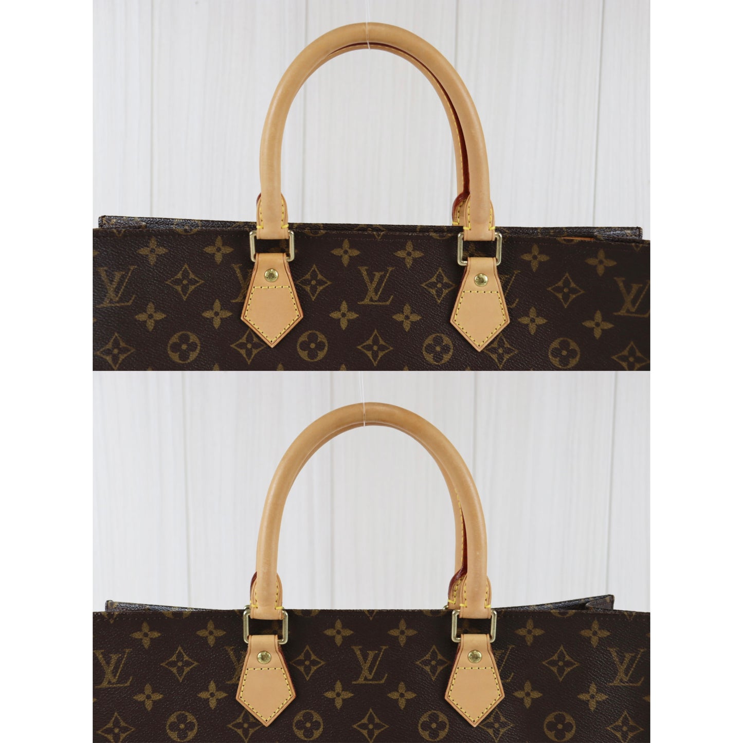 Rank A ｜ LV Monogram Sac Plat Tote Bag ｜081905