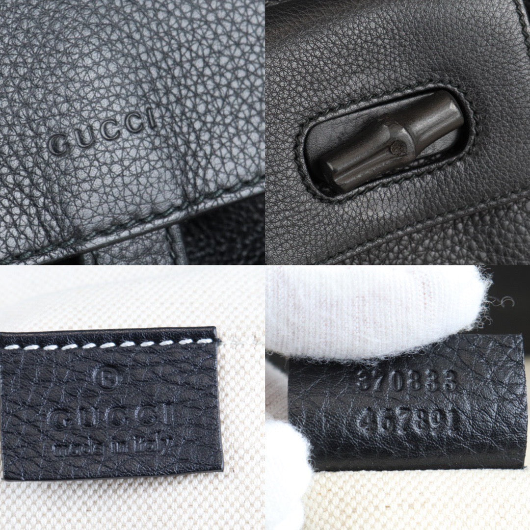 Rank A ｜ GUCCI Leather Back Bag ｜23012505