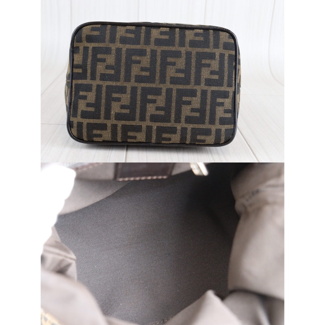 Rank AB｜ FENDI Zucca Mamma Baguette Shoulder Bag ｜23020607